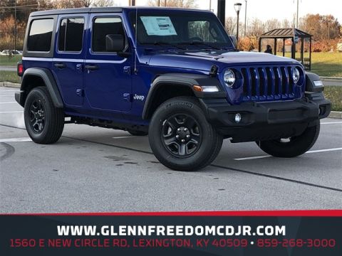 New 2018 Jeep Wrangler Unlimited Sport Utility In Lexington New 2018 Jeep Wrangler Unlimited Sport Utility In Lexington 241140 Glenn S Freedom Chrysler Dodge Ram